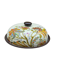 Блюдо для блинов с крышкой 23см (кор=12шт)