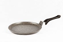 Сковорода блин 24см со съем ручк Хозяюшка Природный камень Алита
