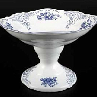 Фруктовница н/н 25см Синие розы Bernadotte