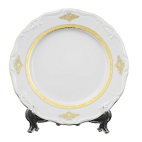 Набор тарелок 25см 6шт Доминик слоновая кость Мария Луиза Thun