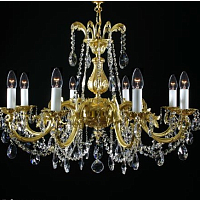 Люстра 8 рожковая PL хрустальные чаши Royal Bohemia