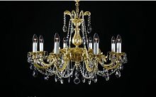 Люстра 8 рожковая PL хрустальные чаши Royal Bohemia