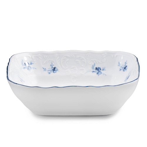 Салатница квадратная J16см Синий цветок Салатница квадратная J16см Синий цветок