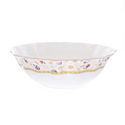 Салатник 23см 1шт Toys Yellow Repast