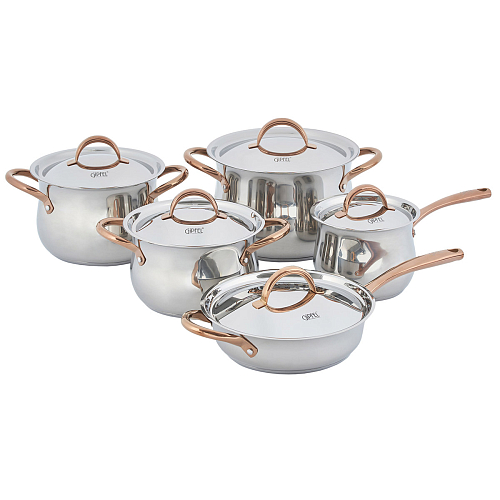 Набор кастрюль 10пр Absolute Gipfel Набор кастрюль 10пр Absolute Gipfel