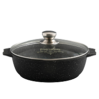 Жаровня 3л Гранит black