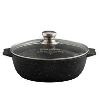 Жаровня 3л Гранит black