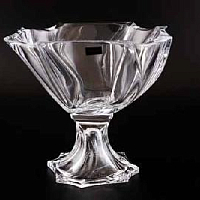 Фруктовница 25,5см на ножке Neptune Crystalite Bohemia