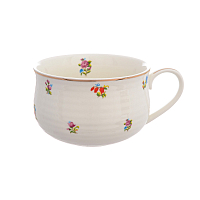 Бульонница 0.5л Мелкие цветы (кор-24шт)