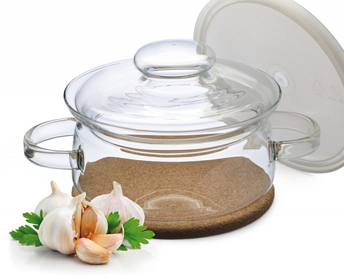 Кастрюля с крышкой 2л Nyko (кор=6шт)