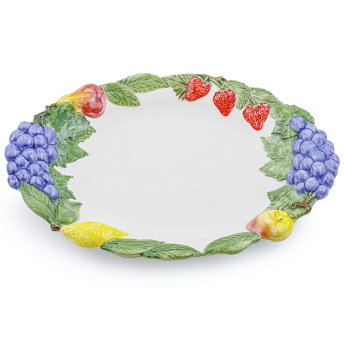 Блюдо овальное 44*32см Фрукты Annaluma Блюдо овальное 44*32см Фрукты Annaluma