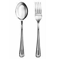 Набор детских столовых приборов (вилка и ложка) Человек-паук