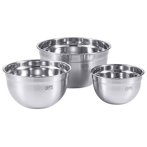 Набор мисок 3шт 16см 20см 24см Horizonte Gipfel