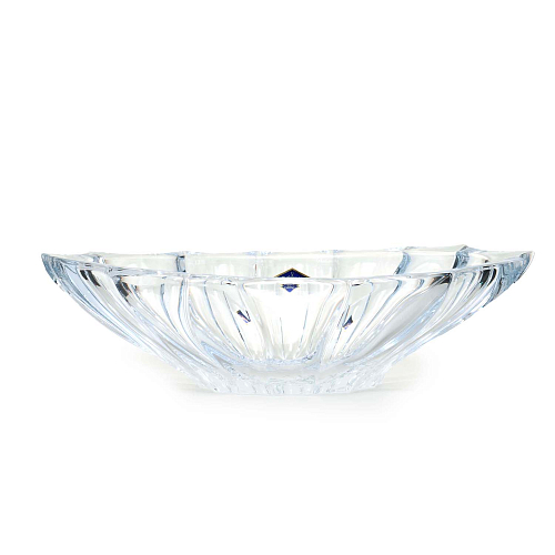 Фруктовница овальная 36,5см Plantica Aurum Crystal