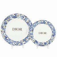 Набор тарелок 21см и 26см Dior