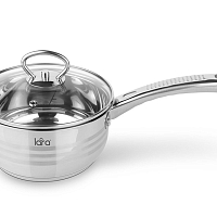 Сотейник с крышкой 16*8см 1,3л Lara Standart