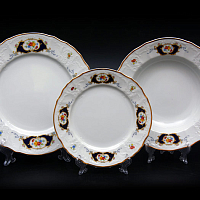 Набор тарелок 18пр Синеглаз Bernadotte