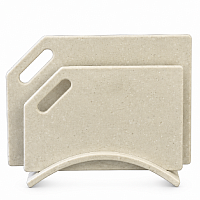 Набор из 2-х раздел-х досок на подст. Crystal Beige Hl-Macs Quartz Mastony