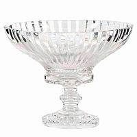 Конфетница 20см на ножке Crown Max Crystal