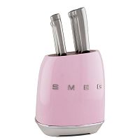 Smeg набор ножей розовый Smeg