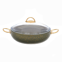 Жаровня 28см с а/п покрытием Repast Olive Elite Gold