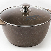 Кастрюля 6л Гранит brown Мечта
