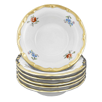 Набор розеток 11см 6шт слоновая кость Мария Луиза Carlsbad