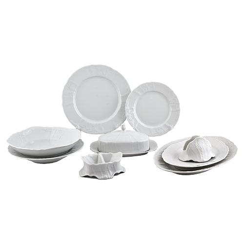 Сервиз столовый 6пер 25пр(без супника) Недекорированный Bernadotte