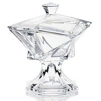 Конфетница с крышкой 23,5см Origami Crystalite Bohemia