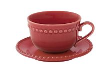Кофейная пара 110мл бургунди Tiffany Easy Life