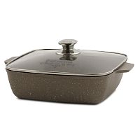 Жаровня 28см Гранит brown Мечта