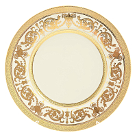 Набор тарелок 27см 6шт Imperial Cream Gold