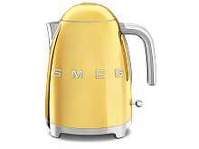 Чайник электрический 1,7л Smeg золото Стиль 50-х гг