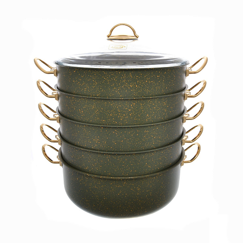 Мантоварка 30см с а/п покрытием Repast Olive Elite Gold