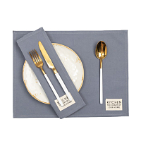 Набор салфеток 40*30см 2шт синий Kitchen Этель