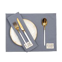 Набор салфеток 40*30см 2шт синий Kitchen Этель