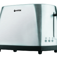Тостер Vitek (серебрянный)