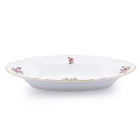 Блюдо овальное 24см Лопух Bernadotte