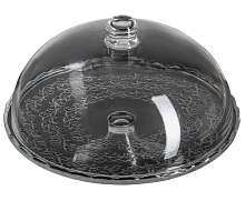 Тортница на ножке 29см с крышкой Цветочки Magistro