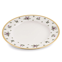 Блюдо круглое 32см Constanza Creme Primavera Gold Falkenporzellan