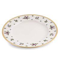 Блюдо круглое 32см Constanza Creme Primavera Gold Falkenporzellan