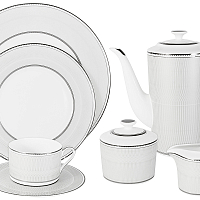 Сервиз чайный 12пер 40пр Жемчуг Emily Anna Lafarg