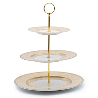 Горка 3 яруса Natalia Creme Gold Falkenporzellan