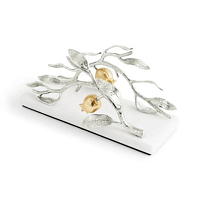Салфетница 20см Pomegranate Silver Michael Aram