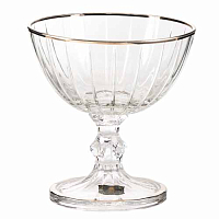 Конфетница 15см Accademia Platinum Rim As Crystal