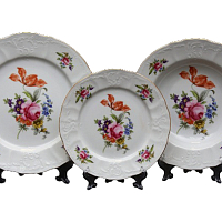 Набор тарелок 18пр Лопух Bernadotte