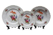 Набор тарелок 18пр Лопух Bernadotte