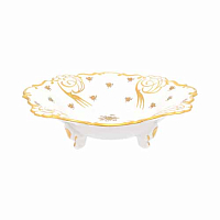 Фруктовница Барбарина 33см н/н Золотая Роза Queen's Crown