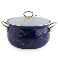 Кастрюля 5л Lacivert Mermer