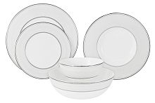 Сервиз столовый 6 пер 21пр Жемчуг Emily Anna Lafarg